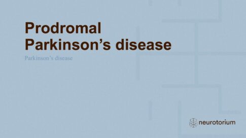 Parkinsons Disease – Course Natural History and Prognosis – slide 11
